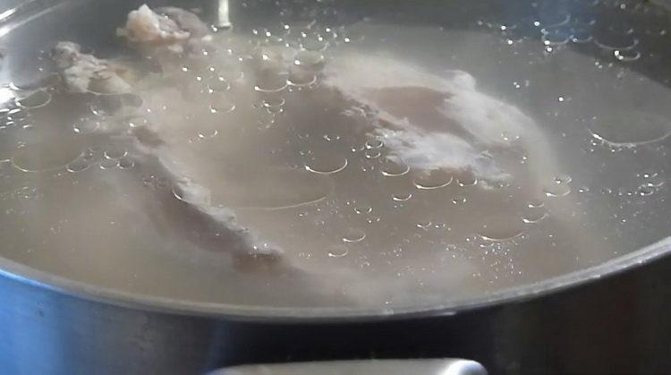 mélanger les ingrédients