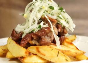 Viande à la bière selon une recette pas à pas avec photo