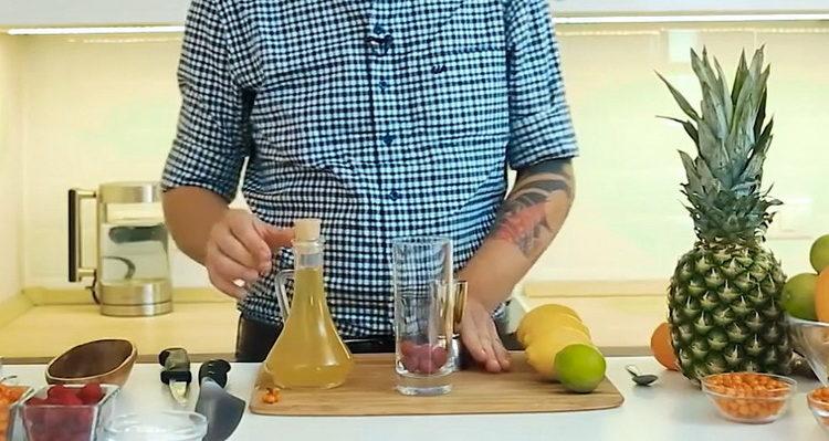 bereite die Zutaten vor