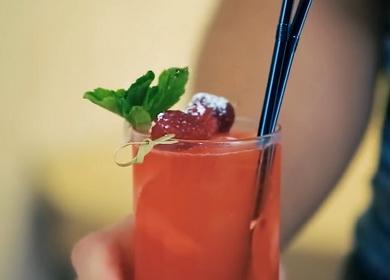 Das Rezept für einen köstlichen alkoholfreien Cocktail für diejenigen, die fahren