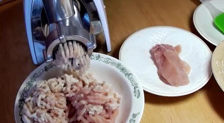 faire défiler la viande