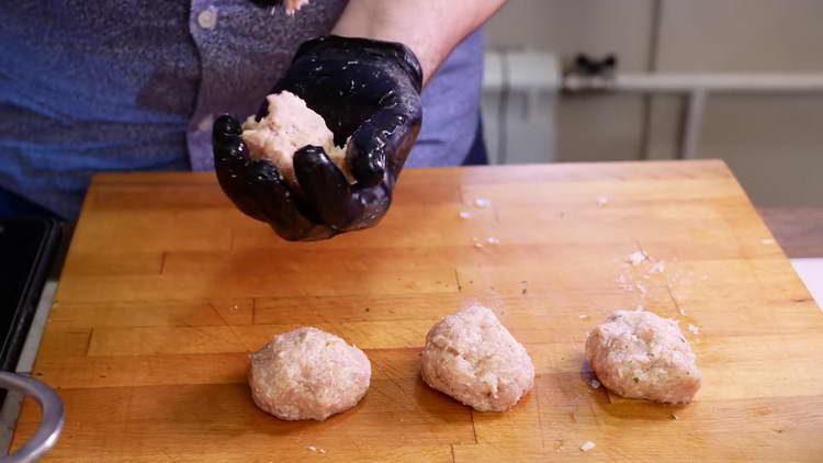 form hakket kødboller