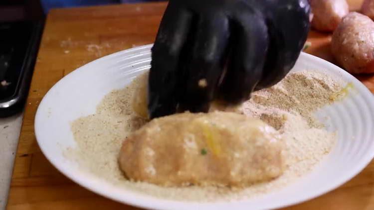 rulle panerede koteletter