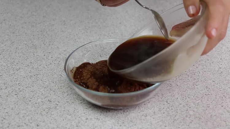 mélanger le café avec le cacao