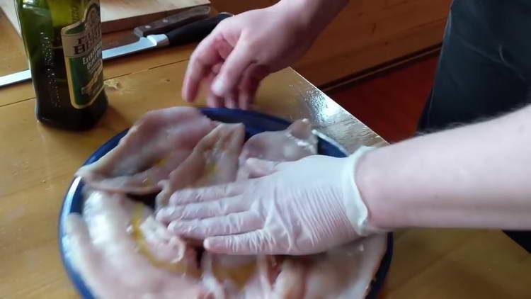 pollo con mantequilla