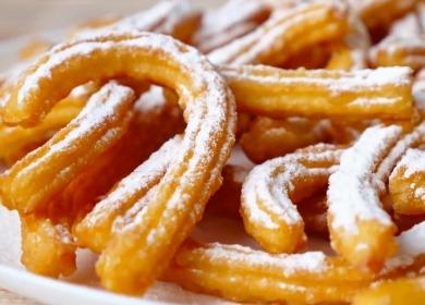 Очень Spanish Churros Dessert Recipe