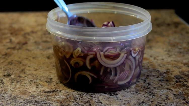 die gurke zwiebel lassen