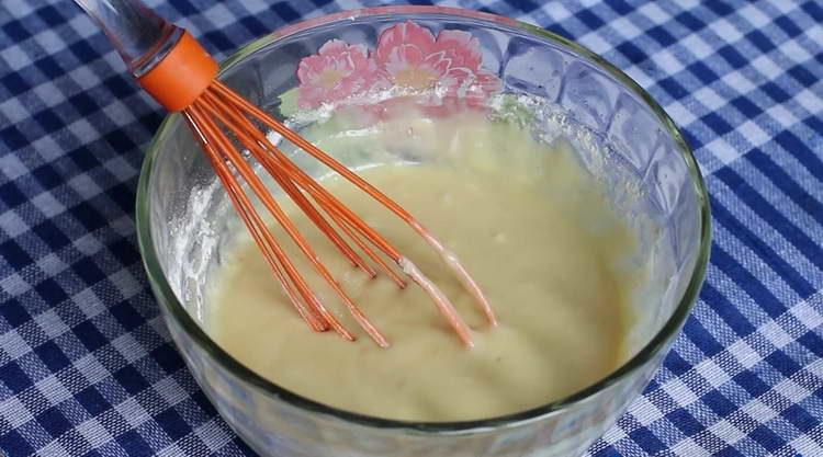 cerneti faina intr-un bol