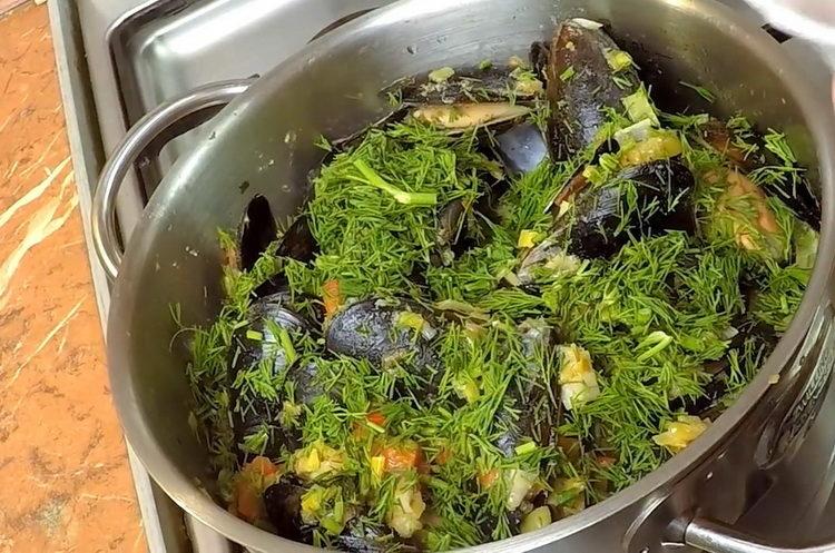 добавете зелените