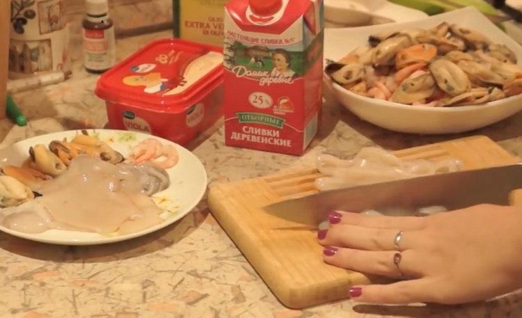 Нарязани калмари