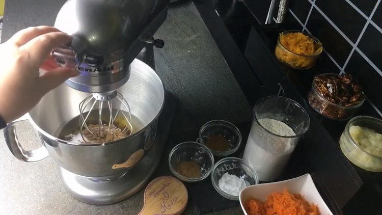 préparer les ingrédients pour la pâte