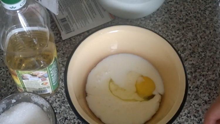 Готвене на палачинки на кисело мляко