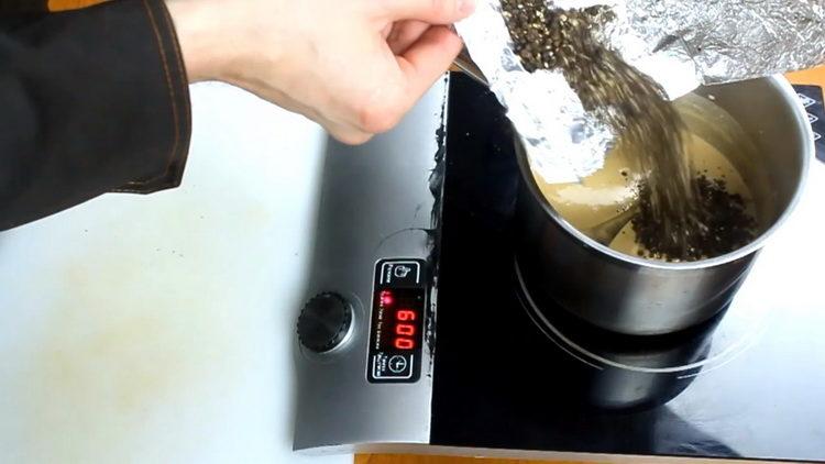 combine the ingredients