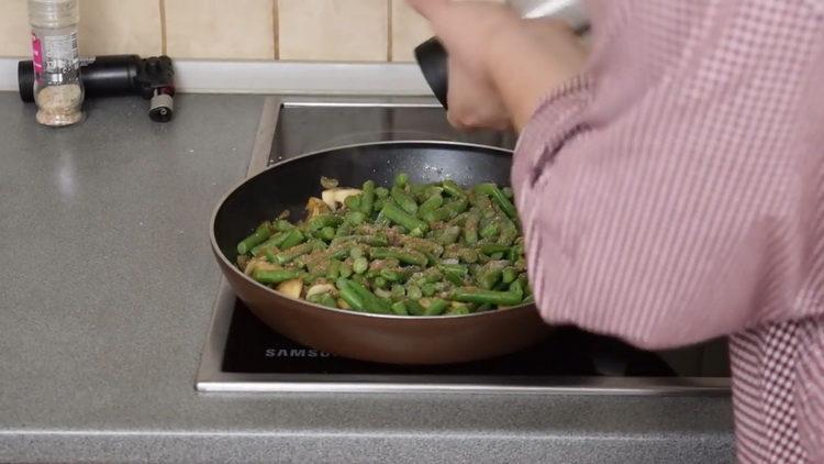 paghaluin ang mga sangkap