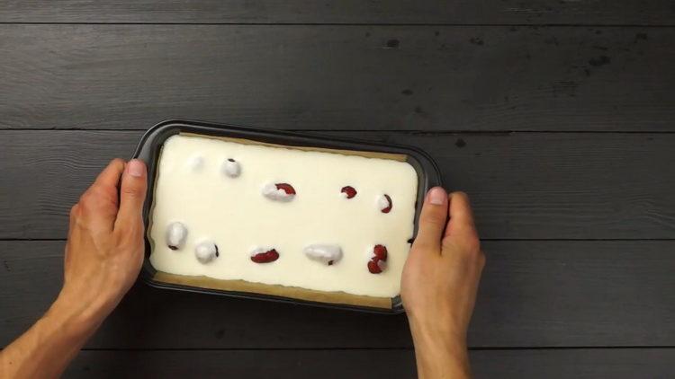 изсипете всички плодове