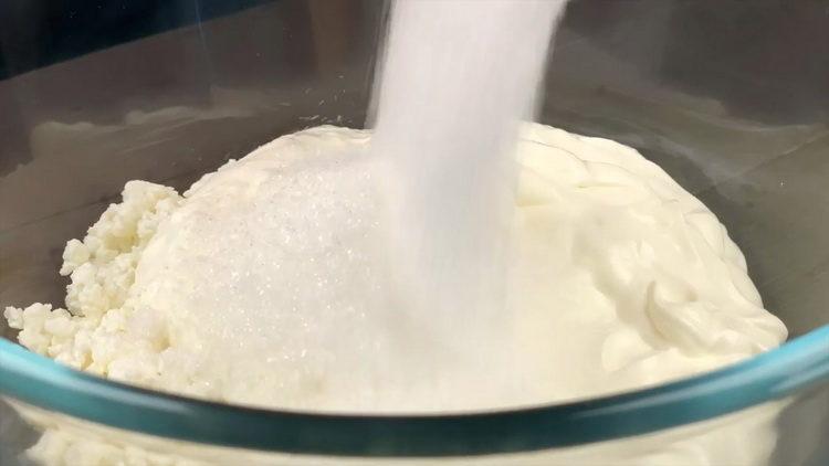 добавете захар