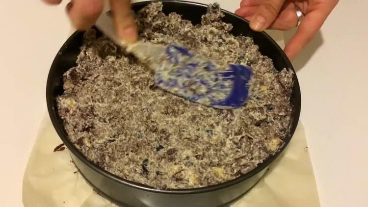 engrasar el pastel con crema