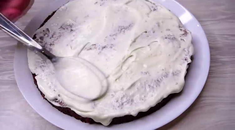 mastný krémový dort