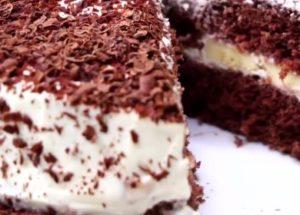 delicioso pastel batido