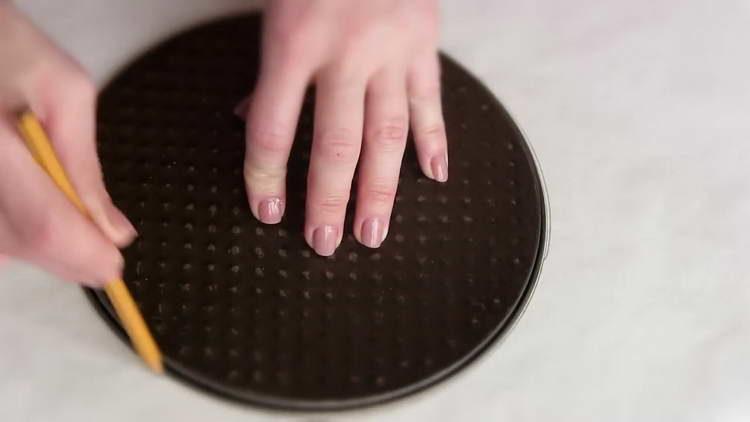 desenați un cerc pe pergament