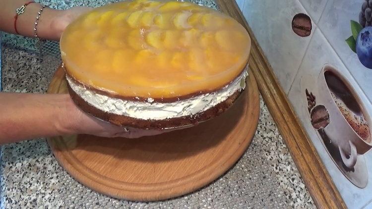 tort cu crema de caș