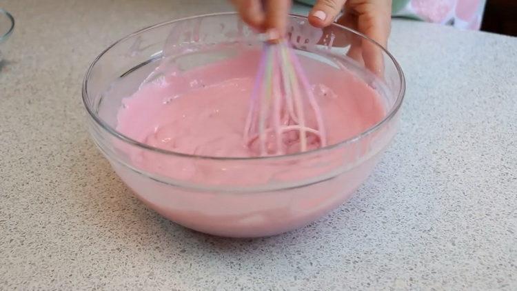 mélanger les ingrédients