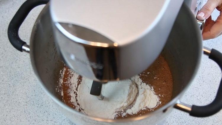 mélanger les ingrédients