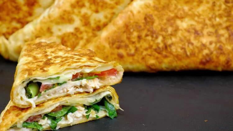 пълнени пита триъгълници